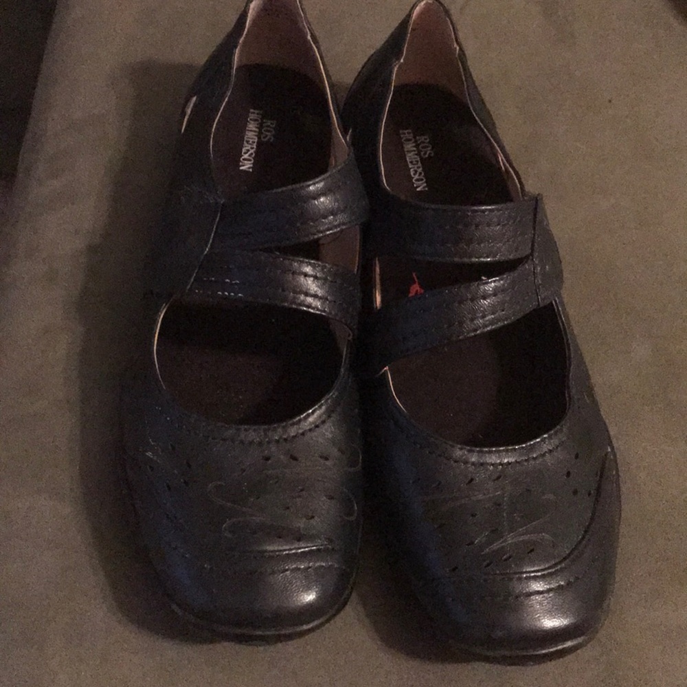 Ros Hommerson Shoe Navy Blue orthotic Size 9